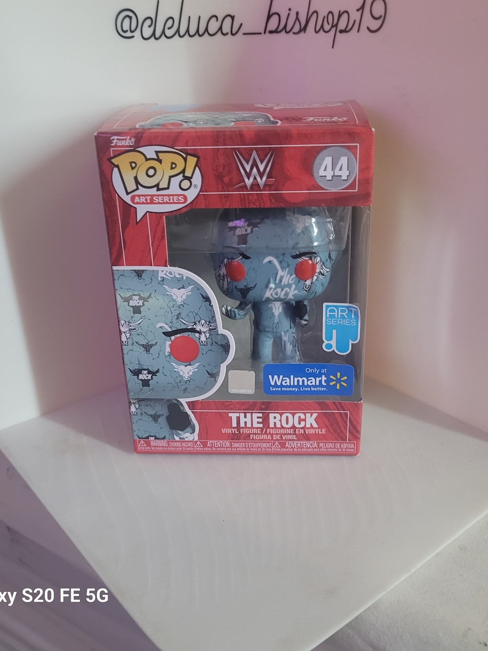 Funko POP! Art Series WWE The Rock Vinyl Figure #44